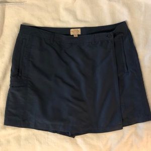 Aventura dark navy golf skort.  Size 14